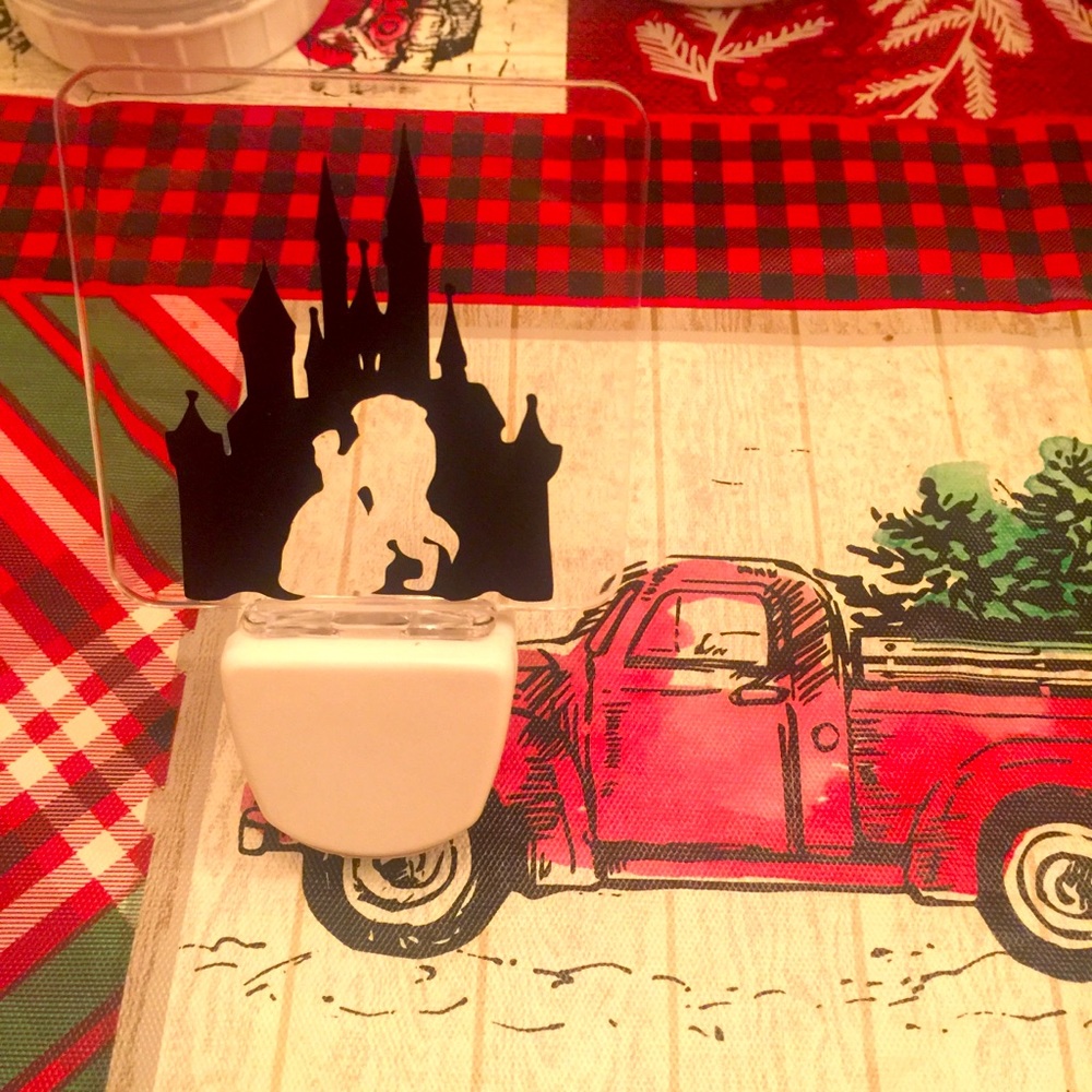 Beauty and the Beast handmade LED night light